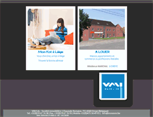 Tablet Screenshot of immovmi.be
